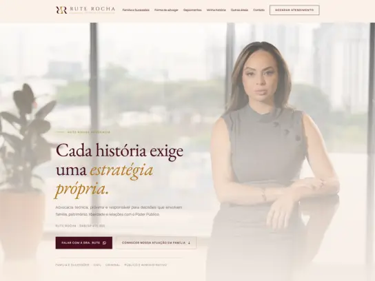 Site desenvolvido pela Ftech para Rute Rocha Advocacia (ruterochaadv.com.br)